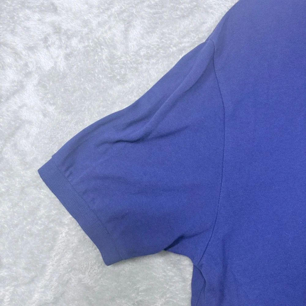 Polo Ralph Lauren Polo Shirt Men XL Blue Green Pony Pique Short Sleeve Classic